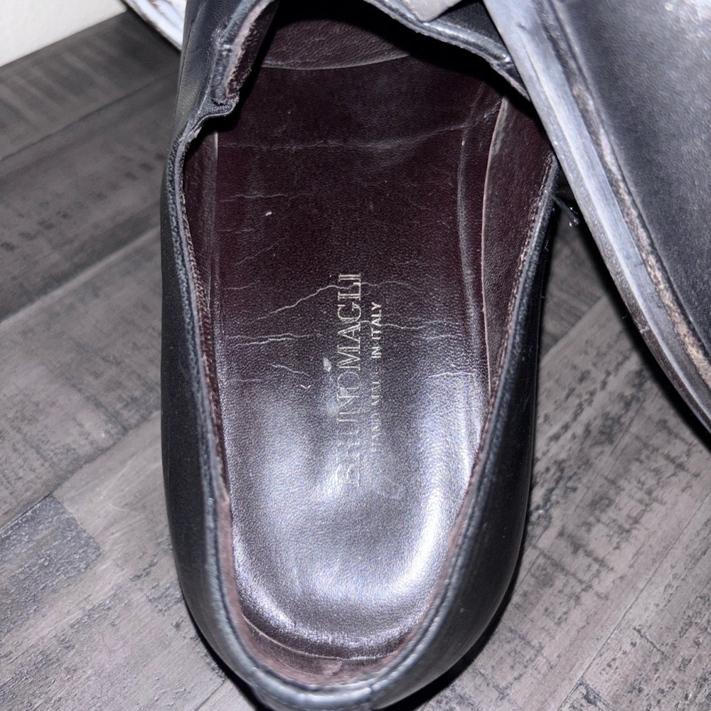Bruno Magli Men's Raging Leather Slip-On Loafer.​​ - Picture 5 of 12